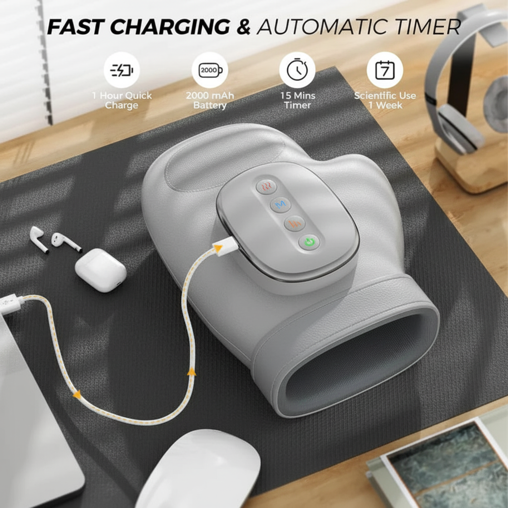 Enhanced Hand Massager Lifestyle