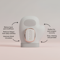 Hand Massager Showcase Black Text