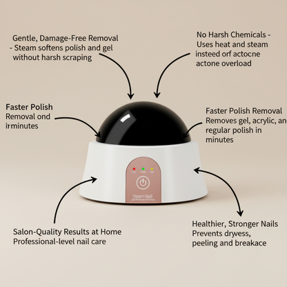 Steam Nail Gel Remover Benefits